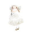 thumbnail image 1 of Billuyoard Muñeco de Ángel de Navidad, accesorios de decoración, decoración colgante de vacaciones, diseño de escena Adorable, colgante de Kits de decoración para fiestas Blanco, 1 of 6