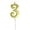 C, variant on TIELUTT Birthday Number Candle 3D Shape Birthday Candle Decoration Birthday Cake Candle Rice Candy Paper Cars Cake Topper Airplane Decorations Toppers Birthday Girl 4 Space Birthday Cake Decorations