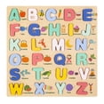 thumbnail image 3 of Tableros de rompecabezas con clavijas de madera, tableros de rompecabezas del alfabeto para niños, juguetes clásicos, regalos de aprendizaje, tablero letras mayúsculas, 3 of 9