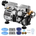 thumbnail image 1 of VEVOR Pond Aerators, 5.2CFM Aeration System for Lakes up to 3 Acres, 3/4 HP Air Compressor, 2 Diffusers & Two 100' Weighted Tubings, Outdoor Pond Aeration Pump, 1 of 9