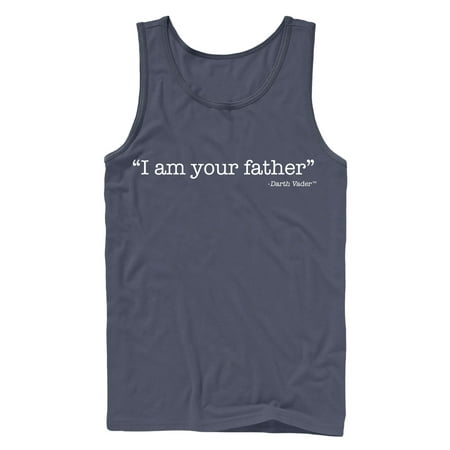 Star Wars Vader I am Your Father Mens Graphic Tank Top