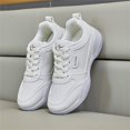 thumbnail image 6 of Tvtaop Walking Shoes for Women Casual Leather Sneakers Running Athletic Gym Casual Shoes, 6 of 6