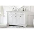 thumbnail image 2 of 48 inch single bathroom vanity in White, 2 of 8