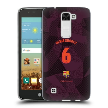 OFFICIAL FC BARCELONA 2017/18 PLAYERS THIRD KIT 1 SOFT GEL CASE FOR LG PHONES