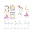 thumbnail image 2 of Pegatinas De Techo De Castillo Que Brillan En La Oscuridad, Decoración De Pared De Habitación De Unicornio, Pegatina De Pared Brillante, Decoraciones Brillantes Para Dormitorio De Niños Speravity HA014625-00, 2 of 6