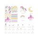 thumbnail image 2 of Pegatinas De Techo De Castillo Que Brillan En La Oscuridad, Decoración De Pared De Habitación De Unicornio, Pegatina De Pared Brillante, Decoraciones Brillantes Para Dormitorio De Niños Minnieouse HA014625-00, 2 of 6