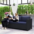 thumbnail image 1 of Amazon US High-Quality Listing for 3-Seat Rattan Wicker Sofa (Indoor & Outdoor Use), 1 of 7