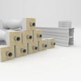 thumbnail image 6 of Ekena Millwork 40"H x 5'L Fiberthane Embassy Unassembled Balustrade Railing Kit, Style D (7" On-Center Spacing to Pass 4" Sphere Code), 6 of 6