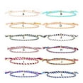 thumbnail image 3 of Bracelet Tressé Accessoire Mode Femmes Hommes Bracelet Bijoux Accessoires Fil Réglable Bracelets avec Frange Décors Type 23, 3 of 9