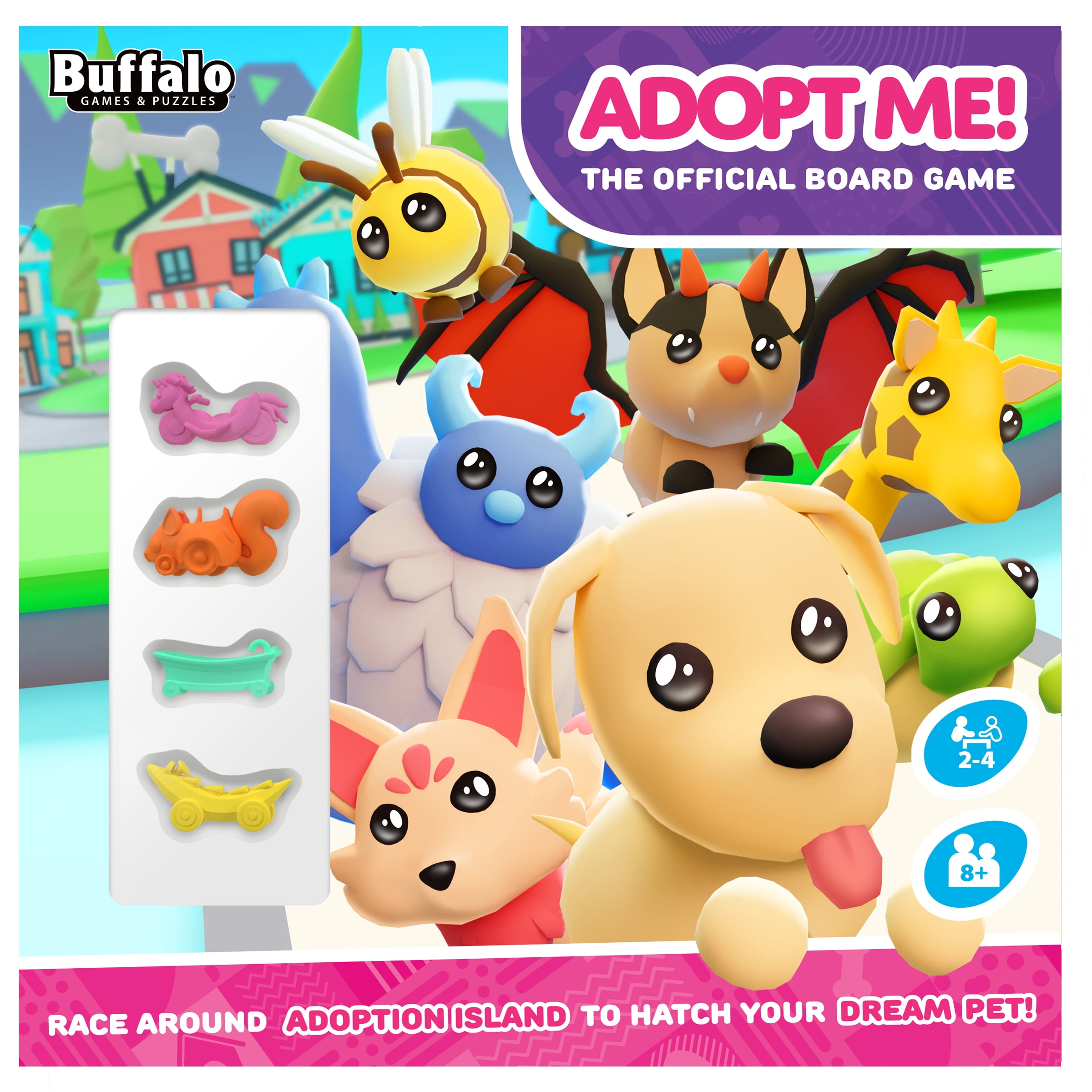 Adopt Me The Ultimate Pet Adoption Board Game Based on the Popular Roblox Game for Children Ages 8+, by Buffalo Games