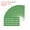 Green, variant on Uxcell 15 Sheets Round Number Stickers, 1-50 Consecutive Number Labels, Red(1" Each)