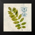 thumbnail image 2 of Yamada, Morgan 15x15 Black Modern Framed Museum Art Print Titled - JADE FOREST LEAF 4, 2 of 5