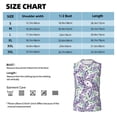 thumbnail image 6 of Fotbe Men's Lavender Flowers Print Men's Sleeveless Muscle Tank Tops Casual T-Shirts for Gym Workout Beach-X-Large, 6 of 8