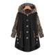 thumbnail image 1 of Pntutb, chaqueta cálida de invierno con botones de felpa para mujer, prendas de vestir, abrigo con bolsillos, Tops de manga larga de retazos, liquidación Pntutb Pntutb-695, 1 of 5