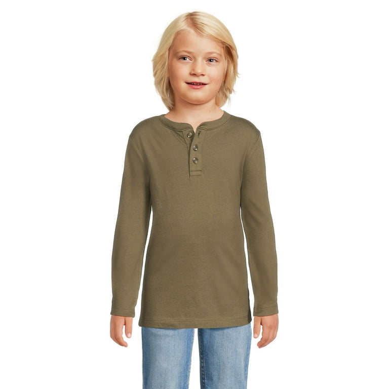 Henley t cheap shirts boys