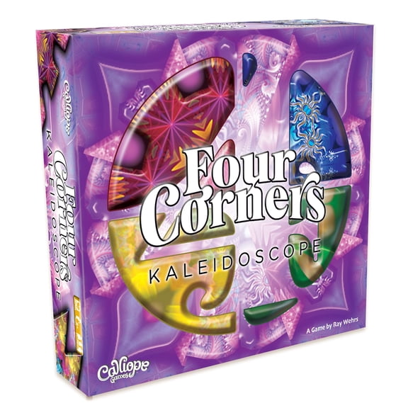 Four Corners: Kaleidoscope Family Board Game for 1 to 6 Players by Calliope Games