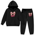 thumbnail image 5 of WOYY Tracksuits for Girls Cherry Print Hoodie Jogger Pants Cute Outfits Kids 2Pcs Set, Sizes 2-13, 5 of 5