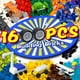 thumbnail image 1 of Building Bricks Cumeysnon, juego de 1600 piezas con 32 bloques de ruedas, 1 of 8