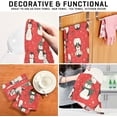 thumbnail image 7 of SKYSONIC Christmas Penguins Kitchen Dish Towel Set,Drying Kitchen Towels Tea Towels 1Pcs, 7 of 7