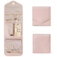 thumbnail image 4 of 2025 Organizador de joyas portátil con rollo plegable, bolsa para joyas, bolsa para cosméticos, expositor de joyas, bolsa plegable para viajes y hogar, 4 of 5