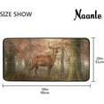 thumbnail image 6 of GZHJMY Animal Deer Anti Fatigue Kitchen Floor Mat, Animal Deer Non Slip Absorbent Comfort Standing Mat Kitchen Runner Rug for Hallway Entryway Bathroom Living Room Bedroom 39 x 20 Inches, 6 of 6