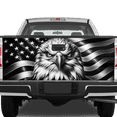 thumbnail image 2 of Lotusprinthandmade US Flag Eagle Tailgate Wrap 2 Sizes 26"x66", Patriotic Truck Tailgate Wrap, 2 of 4
