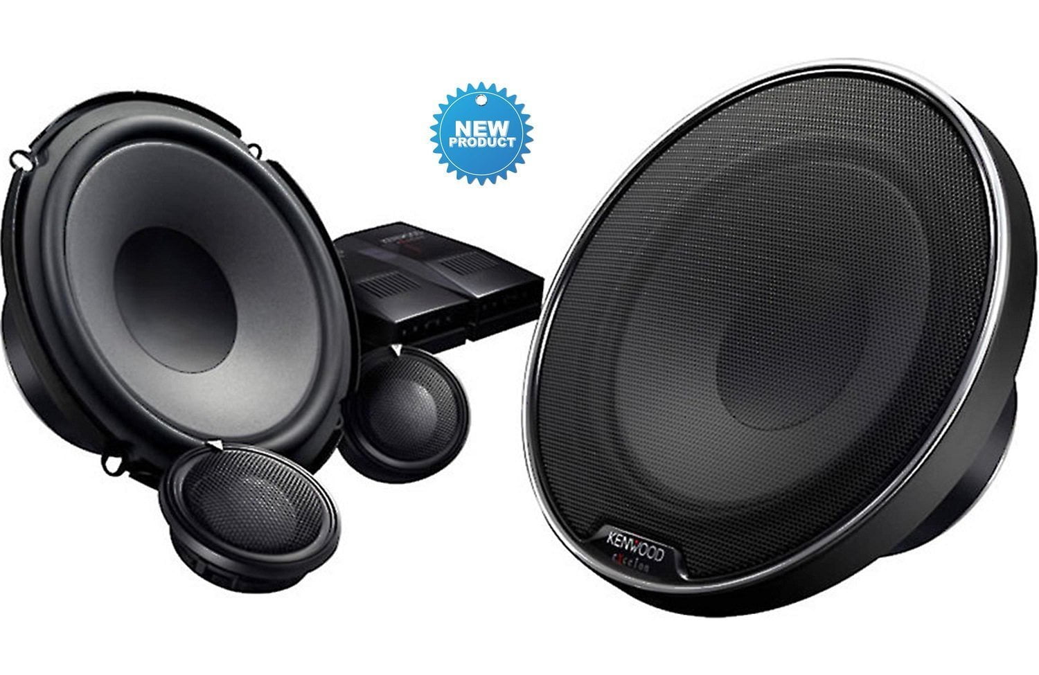 Kenwood Excelon XR1700P 63/4" component speaker system also fits 61/