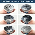 thumbnail image 6 of 6 pcs Ceramic Bowls, Japanese Style Bowl Gift Set, Assorted Dinnerware Serving Bowls for Cereal, Soup, Dessert, Snack, Fruit, Salsa, Soup Bowl Sets, 6 of 9