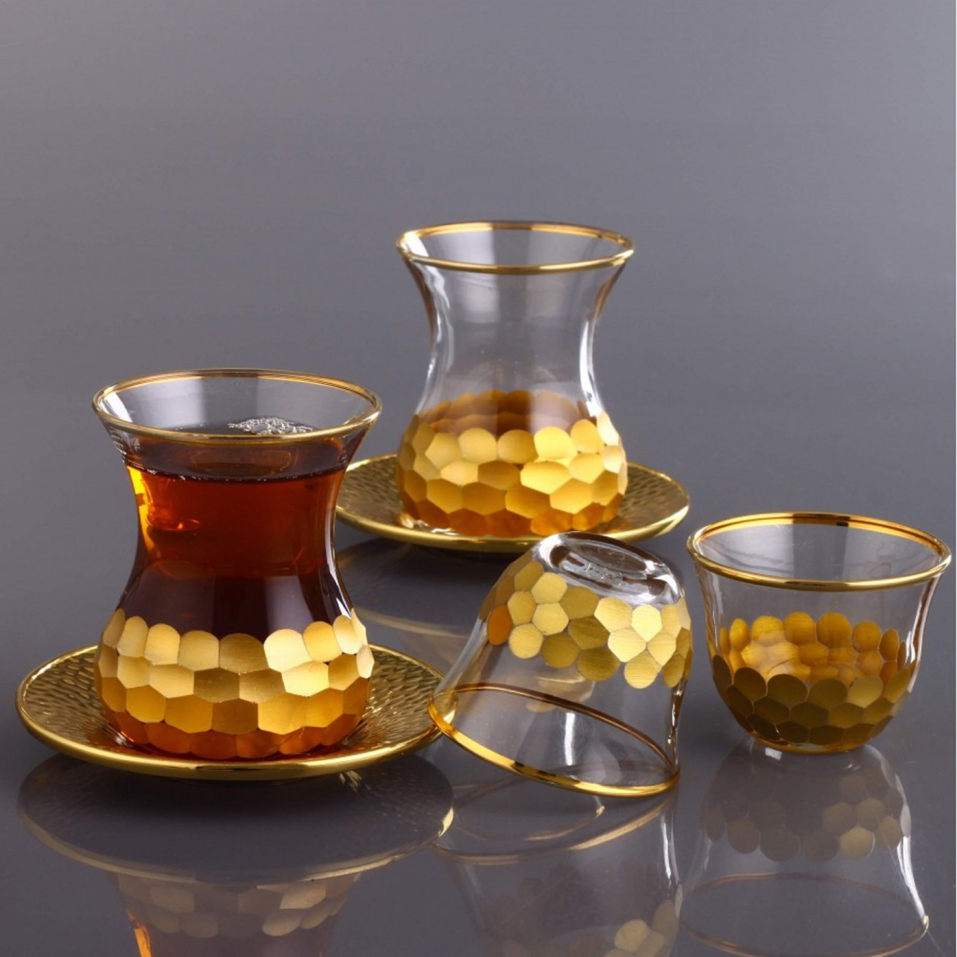 Eparé 6 oz Double-Wall Turkish Tea Cup (Set of 2)