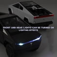 thumbnail image 2 of Nuevo 1/32 Tesla Cybertruck Pickup Trailer coche en miniatura de aleación Diecast Metal juguete todoterreno vehículo camión Mo, 2 of 5