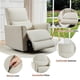 thumbnail image 5 of Yeshouse 360° Rocker giratorio Recliner para adultos, planeplaneinfantil Recliner con masaje y calefacción, silla mecedora con bolsillo lateral, titulares de la taza y puerto de carga USB, 5 of 9