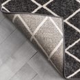 thumbnail image 7 of Well Woven Baldwin Aiden Modern Moroccan Dark Grey Soft 6'7" x 9'3" Area Rug, 7 of 7