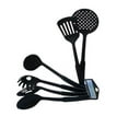 thumbnail image 2 of Juego de herramientas de nailon, resistente al calor y antiadherente, perfecto para hornear, cocinar, mezclar y servir, utensilios de cocina de 6 piezas con diseño de una sola pieza sin costuras,, 2 of 3