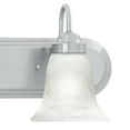 thumbnail image 3 of Elk Home Homestead 2-Light Brushed Nickel 18-Inch Wide Vanity Light with Alabaster Glass, 3 of 6