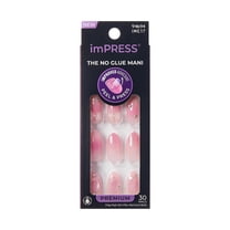 KISS imPRESS Premium Press On Nails, ‘Venus’, color, length shape, 30 Count