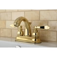 thumbnail image 3 of Kingston Brass KB8618NFL 4 in. Centerset Bathroom Faucet, Brushed Nickel, 3 of 4