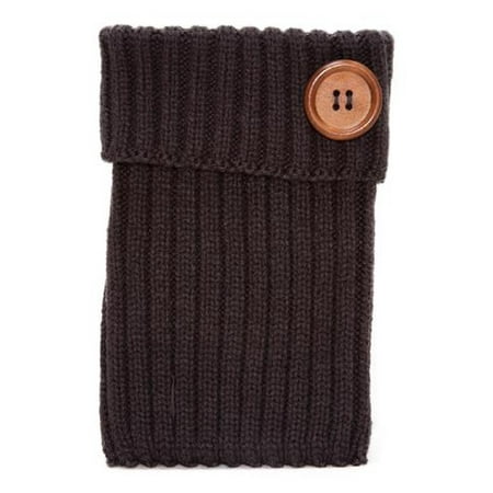 Womens Winter Knitted Leg Warmers w/ Button