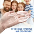 thumbnail image 3 of Acdanc 8Pcs Mouth Guard for Grinding Teeth at Night Transparent Comes in 2 Sizes Anti Snoring, 3 of 9