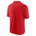 thumbnail image 3 of Men's Fanatics Red Chicago Blackhawks Raglan Strong Alone Polo, 3 of 3