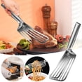 thumbnail image 1 of TIMIFIS Spatula Pan Fish Clip Steak Clip Pancake Grill Clip Flip Fish Spatula Kitchen Utensils, 1 of 8
