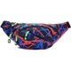 thumbnail image 1 of Bolsos para cinturón Bolsos para cinturón de moda Cinturones ajustables Bolsos de hombro en el pecho Bolsos casuales Mujeres Hombres Correr Senderismo Fitness Ciclismo (negro negrita), 1 of 5