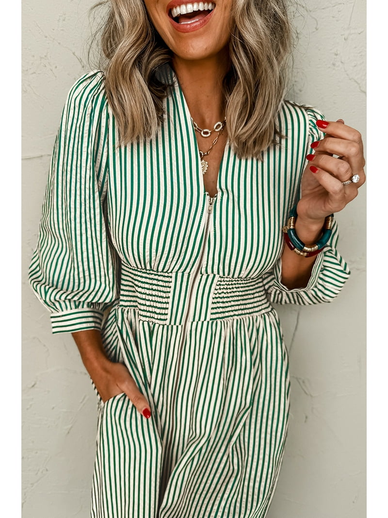 green velvet dress 12 18 months Pip Zip-Up Ponte Midi Dress-Emerald Night main image 1