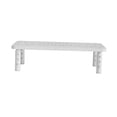 thumbnail image 2 of Esquirla Metal Stand Riser Laptop Holder Sturdy Accessory 3 Height Adjustable White, 2 of 8