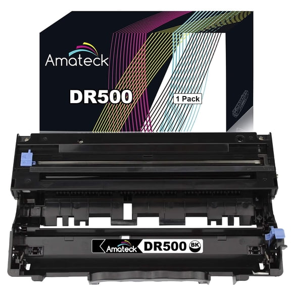 Amateck Compatible Drum Unit Replacement for Brother DR500 1 Pack for MFC-8420, 8820, HL-1650, 1670n, 1670NLT, 1850, 1850LT, 1870n, 5040, 5050, 5050LT, 5070DN, 5070n, 8420, DCP-8020, 8025D, 8025DN
