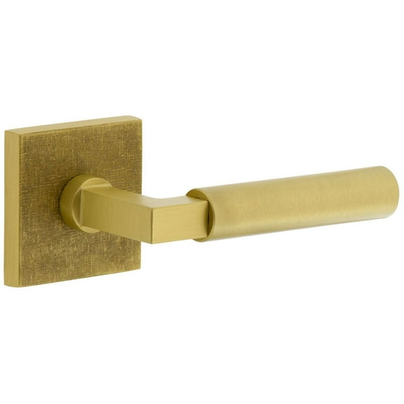 Viaggio Qadmlncon-Sth_Sd_Rh Motivo Solid Brass Non-Turning One-Sided Dummy Door Lever -