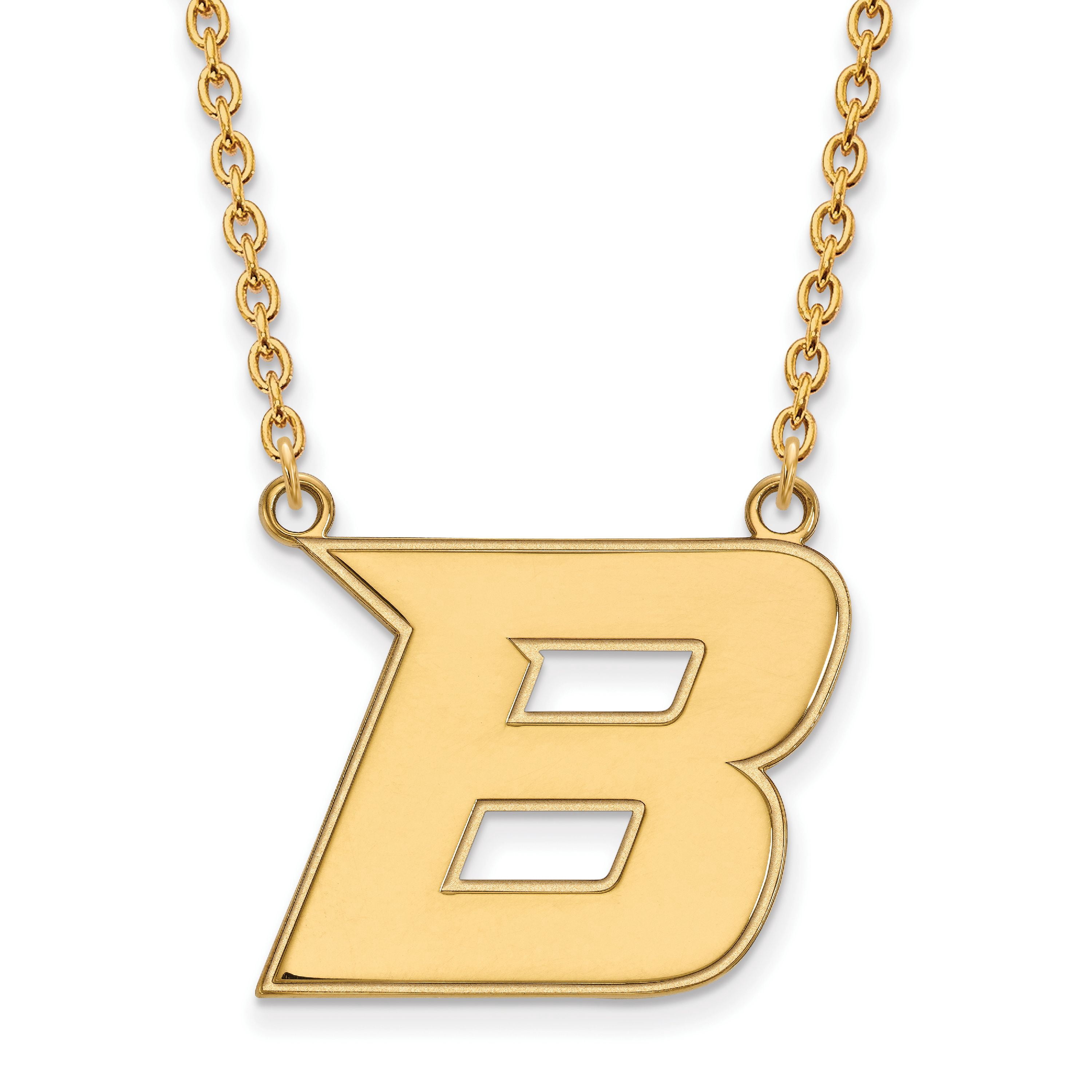 Jewelry Stores Network Boise State University Broncos School Letter