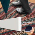 thumbnail image 2 of Yayeee Doormat for Inside 20"x32" Absorbent Low-Profile Washable Non-Slip Rubber Backed Entryway Rug, Tribal Geometric, 2 of 8
