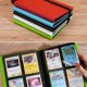 thumbnail image 2 of Laklulu Carpeta de Tarjetas 20 páginas 9 Bolsillos Gran Capacidad Cubierta de Color Colección de Tarjetas Álbum de Almacenamiento para Almacenamiento de Tarjetas de Juego Rojo, 2 of 6