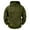 Army Green, variant on Tactical Hoodies for Men Quarter Zip Up Fleece Lined Sweatshirts Solid Color Outdoor Athletic Pullover
