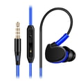 thumbnail image 1 of Matsuzay Auriculares S500 con gancho para la oreja, auriculares deportivos con cable, auriculares de música a prueba de sudor, Supergraves Teléfono y Comunicación Azul, 1 of 6